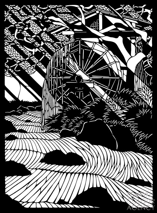 田中清 型染版画